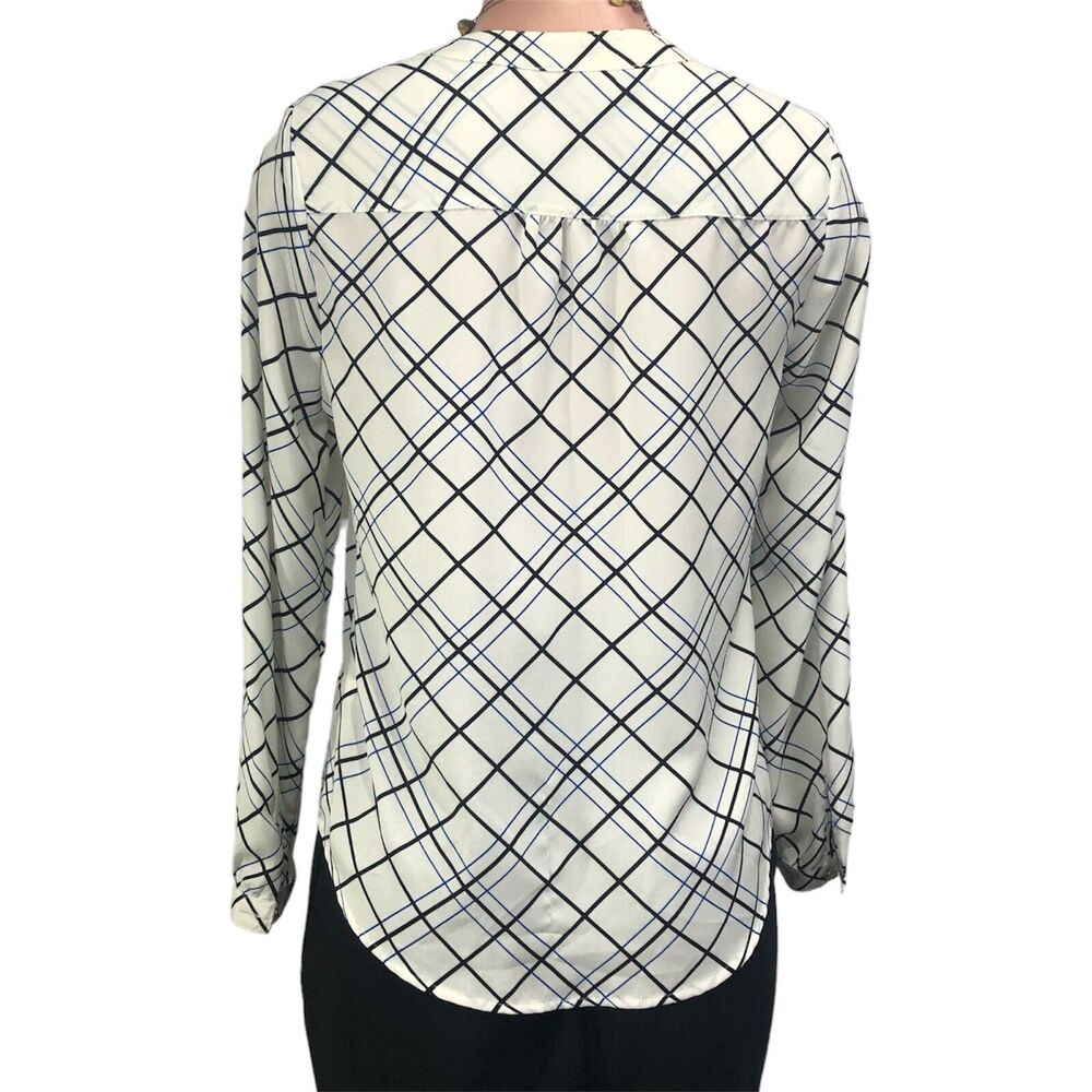 212 Collection Women Small Dress Shirt Bottoms Down Blouse Long Bottoms Casual - Picture 9 of 16